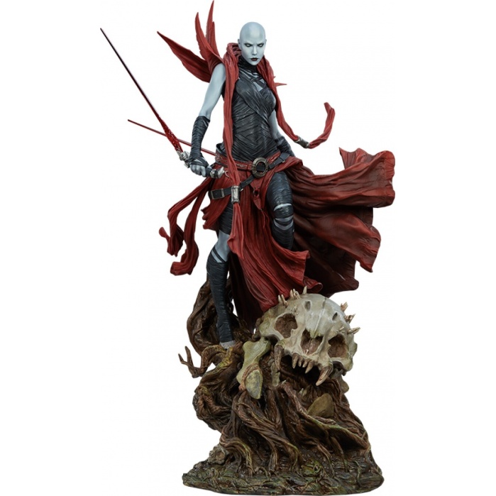 Star Wars: Asajj Ventress Mythos 22 inch Statue Sideshow Collectibles Product