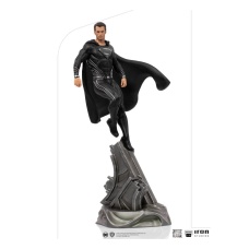 DC Comics: Zack Snyders Justice League - Superman Black Suit 1:10 Scale Statue | Iron Studios