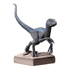 Jurassic World: Velociraptor Blue Statue | Iron Studios