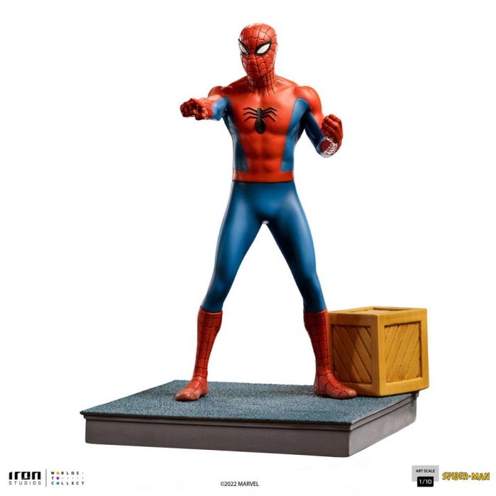 Marvel: Spider-Man 60s Animated Series 1:10 Scale Statue Iron Studios Product
