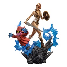 Masters of the Universe: Teela and Orko Deluxe 1:10 Scale Statue | Iron Studios