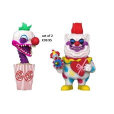 2 Set Killer Klowns from Outer Space - Fatso & Baby Clown Pop! Vinyl Figure | Funko