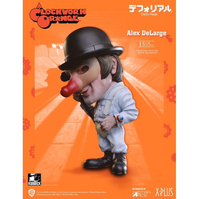 A Clockwork Orange: Alex DeLarge Defo-Real PVC Statue Star Ace Toys Product