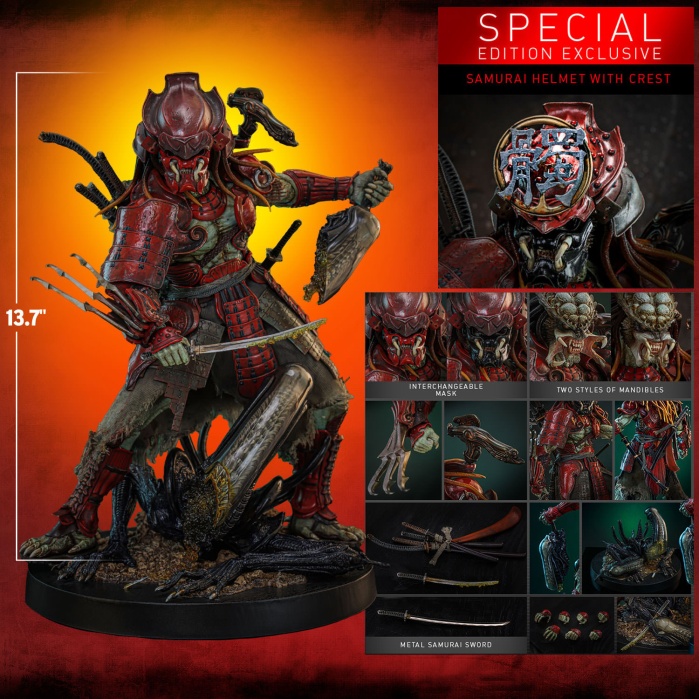 Akaoni Samurai Predator (Special Edition) Hot Toys Product