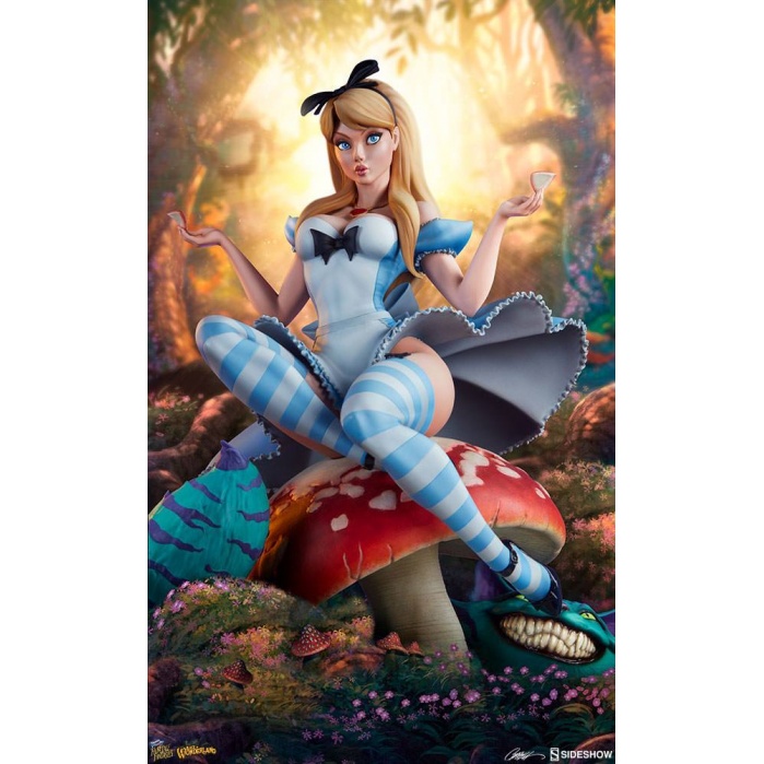 Alice in Wonderland Fairytale Fantasies Collection Statue Sideshow Collectibles Product