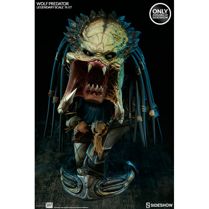 Wolf Predator Bust 1/2 Exclusive Sideshow Collectibles Product