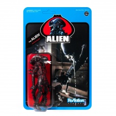 Alien: Wave 3 - Bloody Alien Open Mouth Blue Card 3.75 inch ReAction Figure | Super7