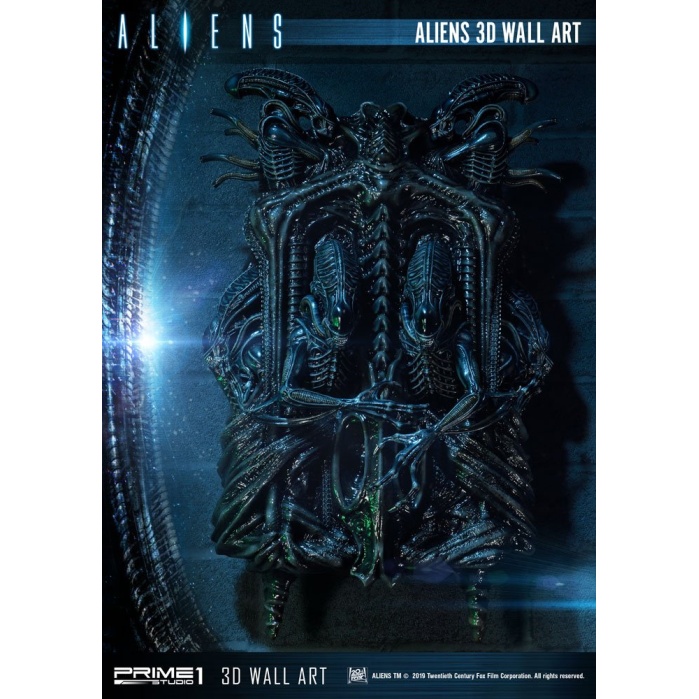 Aliens 3D Wall Art 32 x 50 cm Prime 1 Studio Product