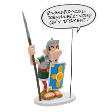 Asterix Collectoys Comics Speech Statue The Roman Legionary 18 cm *French Version* | Plastoy