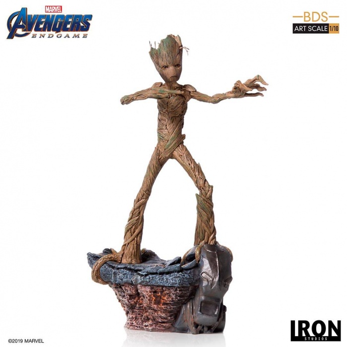 Avengers  Endgame BDS Art Scale Statue 1/10 Groot Iron Studios Product