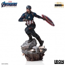 Avengers Endgame Deluxe BDS Art Scale Statue 1/10 Captain America | Iron Studios