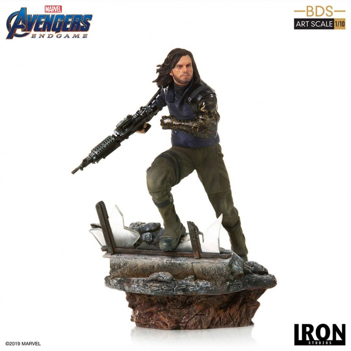 Avengers Endgame Deluxe BDS Art Scale Statue 1/10 Winter Soldier Iron Studios Product