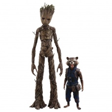 Avengers Infinity War Figures Groot & Rocket | Hot Toys