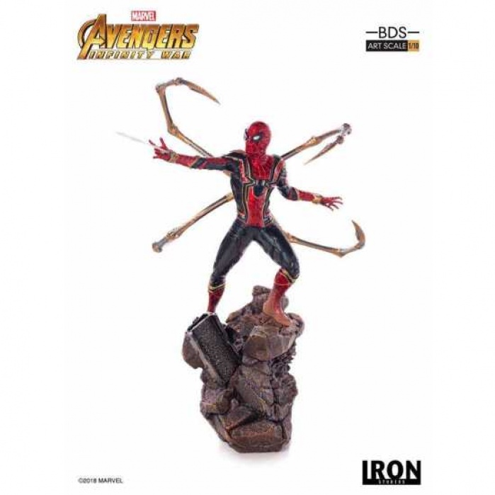 Avengers: Infinity War Iron Spider-Man 26 cm 1:10 BDS Art Scale Statue Iron Studios Product