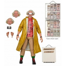Back to the Future 2: Ultimate Doc Brown 2015 7 inch Action Figure | NECA