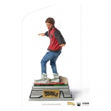 Back to the Future II Art Scale Statue 1/10 Marty McFly on Hoverboard | Iron Studios