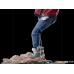 Back to the Future II Art Scale Statue 1/10 Marty McFly on Hoverboard Iron Studios Product