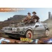 Back to the Future III Movie Masterpiece Vehicle 1/6 DeLorean Time Machine 72 cm Hot Toys Product