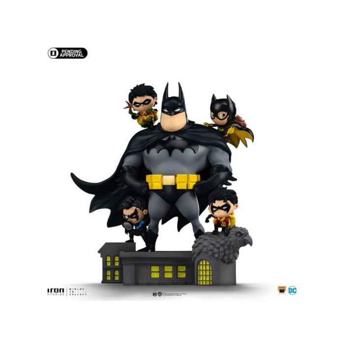 Batman Animated icons PVC Figure Batman Family 18 cm Iron Studios Product