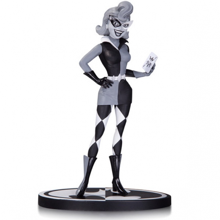 Batman Black & White Statue Harley Quinn by Paul Dini DC Collectibles Product