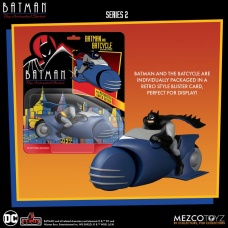 Batman the Animated Series 2 5 Points Action Figure Batman & Batcycle 10 cm | Mezco Toys