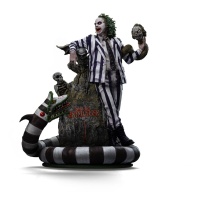 Beetlejuice Art Scale Statue 1/10 Beetlejuice 19 cm Iron Studios Product