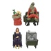 Beetlejuice Beetlejuice Figure 3-Pack Waiting Room 1 10 cm NECA Product