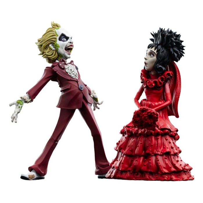 Beetlejuice Mini Epics Vinyl Figures Betelgeus & Lydia (Twin Pack) 16 cm Weta Workshop Product