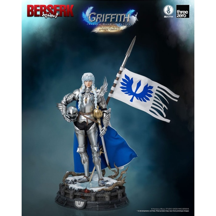 Berserk Action Figure 1/6 Griffith (Reborn Band of Falcon) Deluxe Edition 40 cm threeA Product