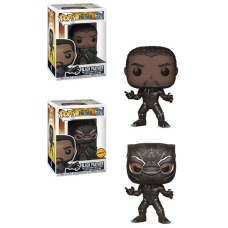 Black Panther Movie POP! Movies Figures Black Panther 9 cm Assortment with chance on a chase one | Funko