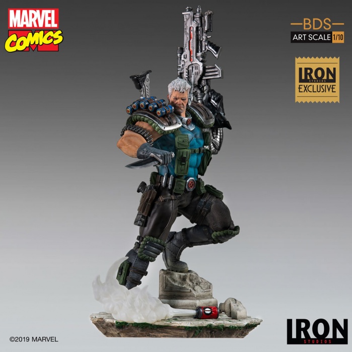 Cable Marvel Comics Series #6 Event Exclusive Iron Studios Product