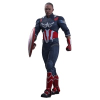 Captain America: Brave New World Movie Masterpiece Action Figure 1/6 Captain America 30 cm Hot Toys Product