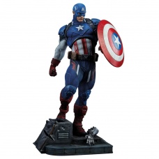 Captain America Premium Format Statue | Sideshow Collectibles