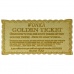 Charlie and the Chocolate Factory: Willie Wonka Golden Ticket Replica Fanatik Product