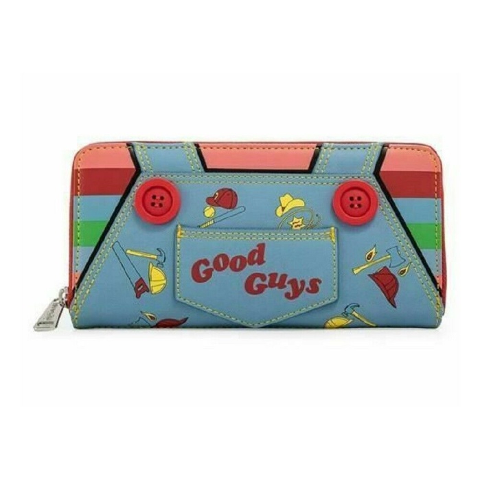 Childs Play Chucky Good Guys Doll Cosplay Zip Around Wallet Loungefly Product
