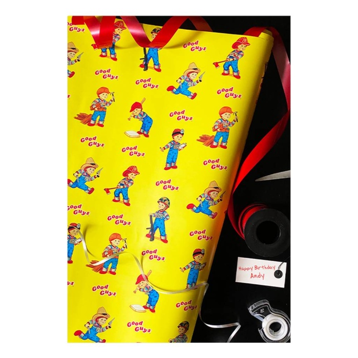 Childs Play: Good Guys Wrapping Paper Trick or Treat Studios Product