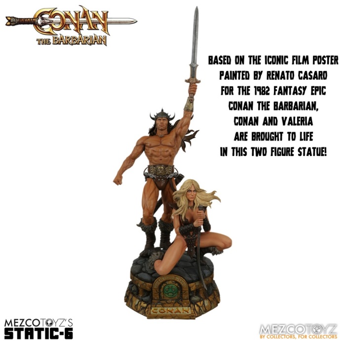 Conan the Barbarian: Conan the Barbarian 1982 Statue Mezco Toys Product