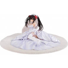 Date A Live: Kurumi Tokisaki Wedding Dess Light Novel Edition 1:7 Scale PVC Statue | Goodsmile Company