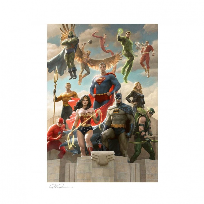 DC Comics Art Print Justice League: Classic Variant 46 x 61 cm - unframed Sideshow Collectibles Product