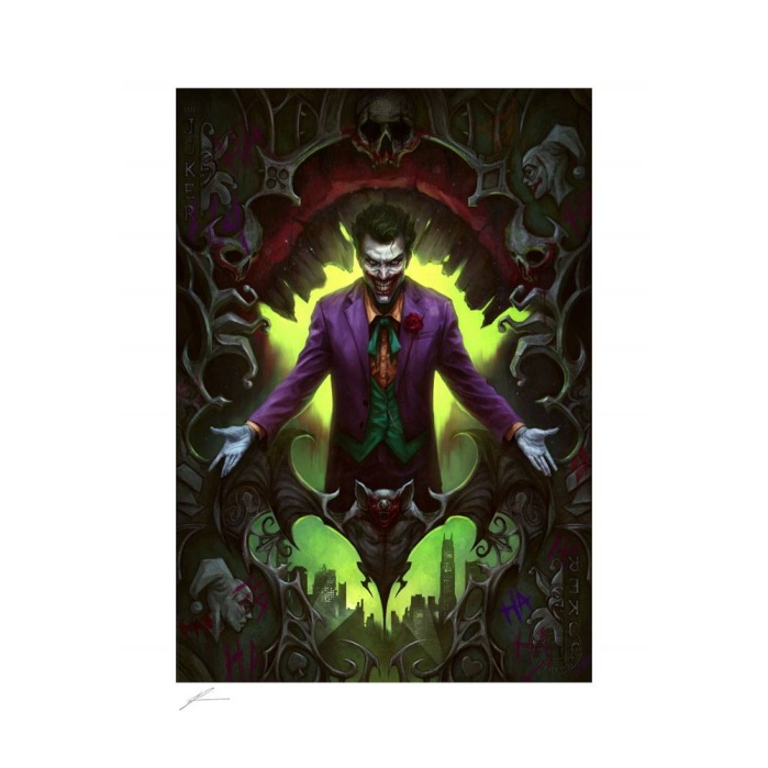 DC Comics Art Print The Joker: Wild Card 46 x 61 cm - unframed Sideshow Collectibles Product