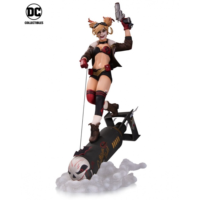 DC Comics: Bombshells Harley Quinn Deluxe Statue DC Collectibles Product