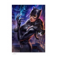 DC Comics: Catwoman #21 Unframed Art Print Sideshow Collectibles Product