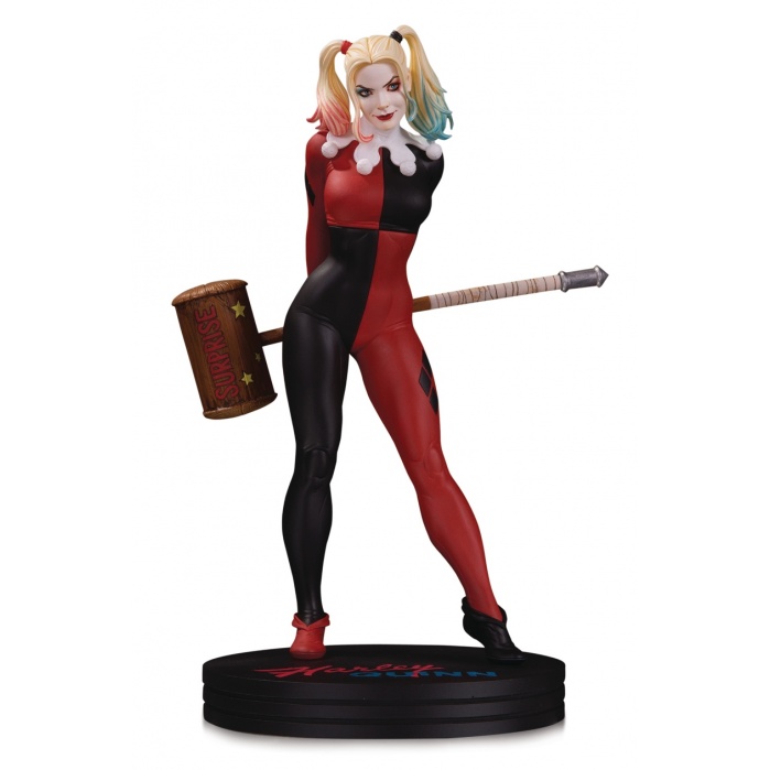 DC Comics: Cover Girls - Harley Quinn Statue by Frank Cho Diamond Select Toys Product