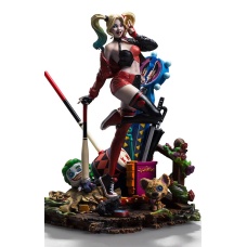 DC Comics Deluxe Art Scale Statue 1/10 Harley Quinn (Gotham City Sirens) 22 cm | Iron Studios