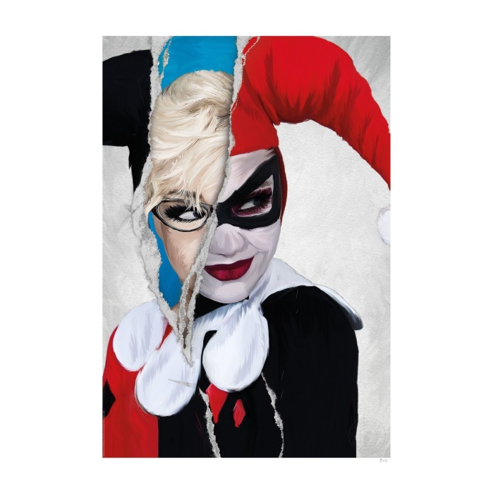 DC Comics: Harley Quinn - Mad Love Unframed Art Print Sideshow Collectibles Product