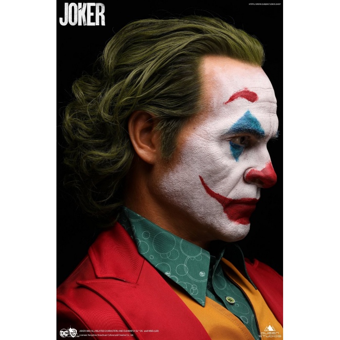 DC Comics: Joker Movie - The Joker 1:1 Scale Bust Queen Studios Product