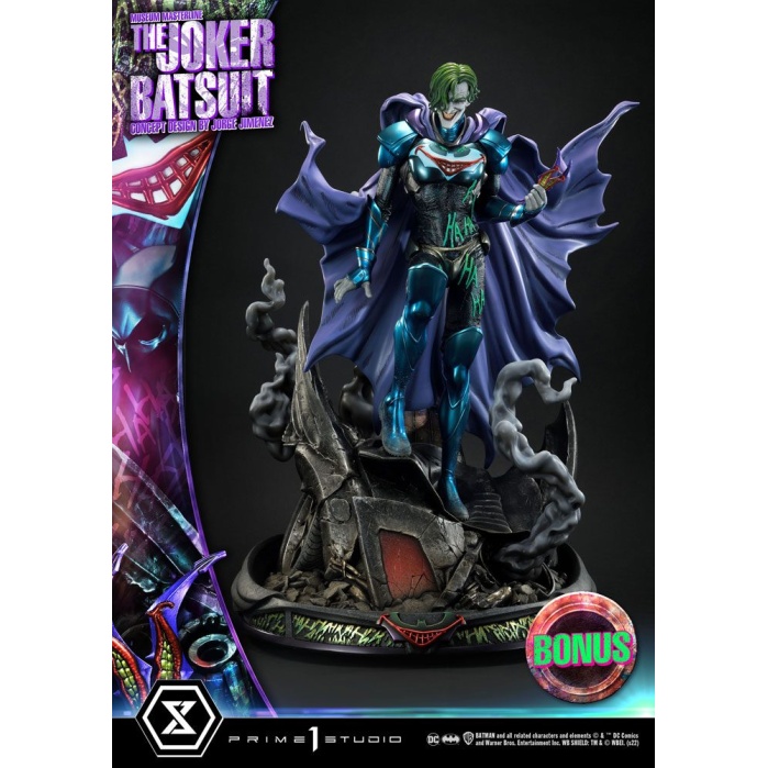 DC Comics Museum Masterline Statue 1/3 The Joker Concept Design by Jorge Jimenez Bonus Version 79 cm Prime 1 Studio Product