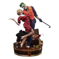 DC Comics Mythos Statue 1/5 The Joker and Harley Quinn: Lawless Love 41 cm | Sideshow Collectibles