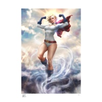 DC Comics: Power Girl Unframed Art Print Sideshow Collectibles Product