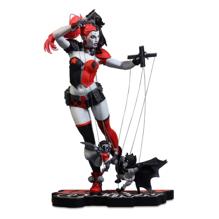 DC Comics Red, White & Black Statue 1/10 Harley Quinn by Emanuela Lupacchino DC Collectibles Product
